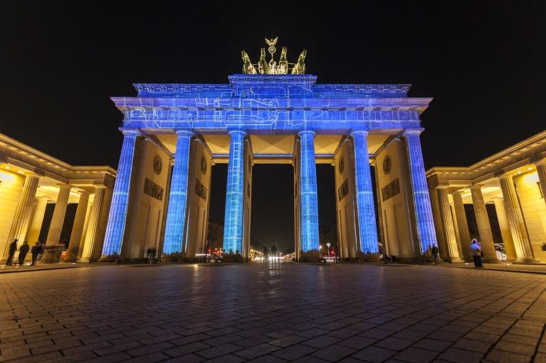Festival das Luzes <br> Berlim, Alemanha Festival das Luzes <br> Berlim, Alemanha